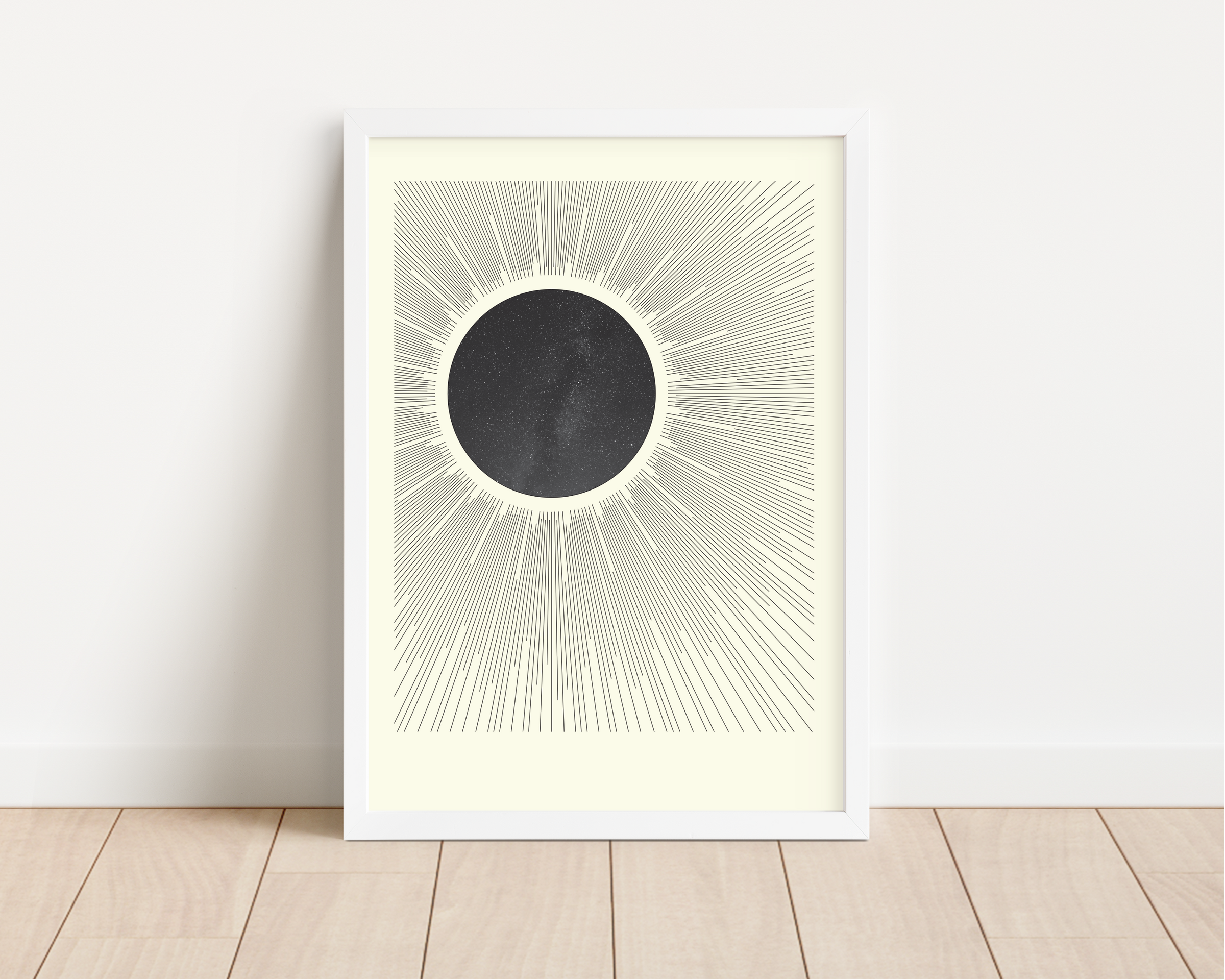 Blick in Himmel | und Sonne Poster Mond – MrTKBooker