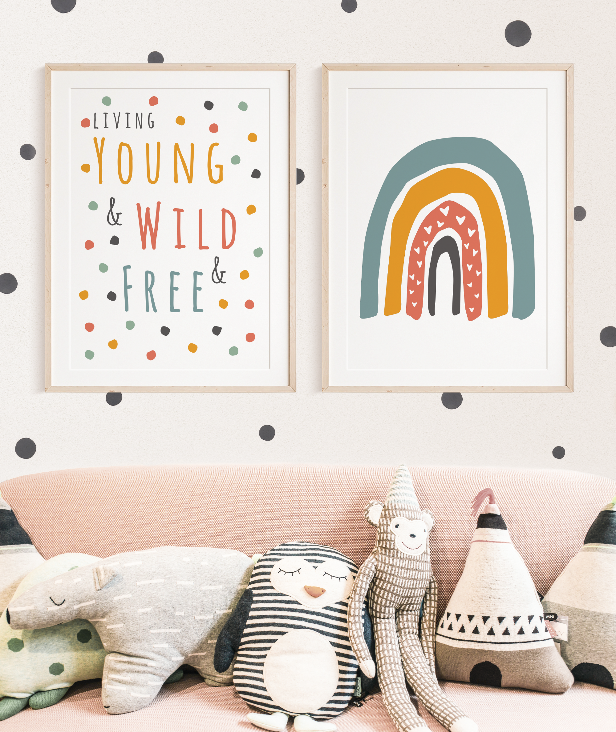 Kinderzimmer Poster | & Free MrTKBooker – Wild Young Spruch 